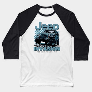Jeep Rubicon Adventure Baseball T-Shirt